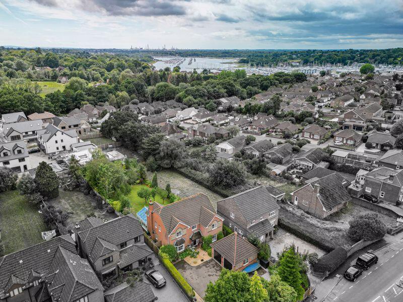 Aerial View to the Water