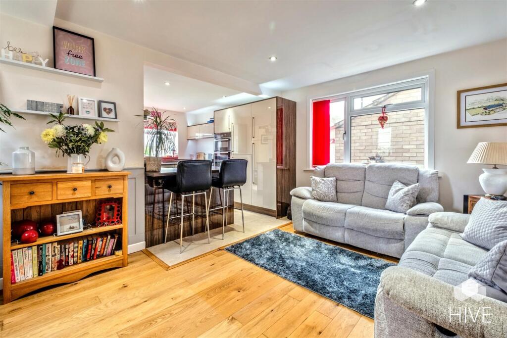 Social, open plan living