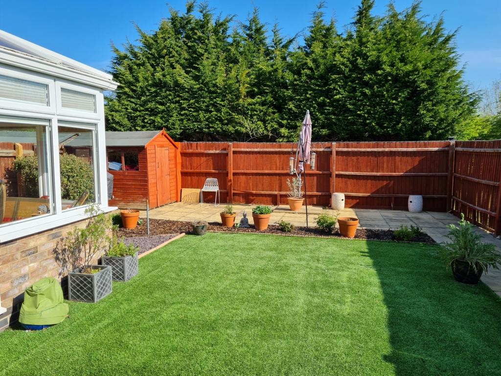 Rear garden