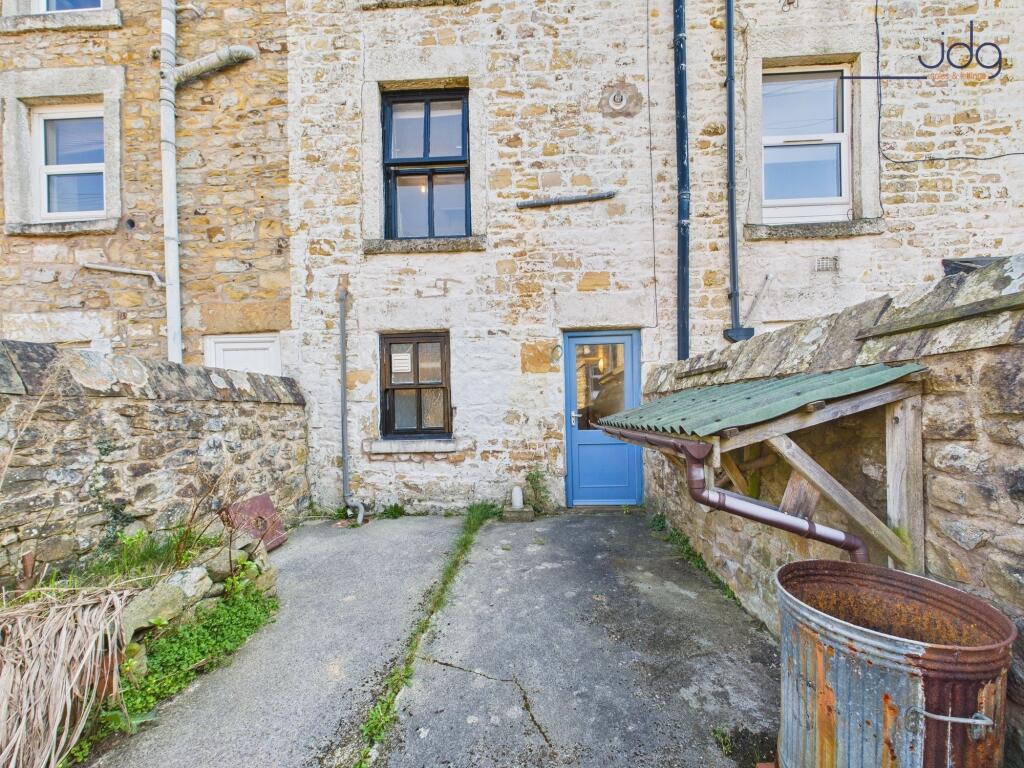 Rear of the property