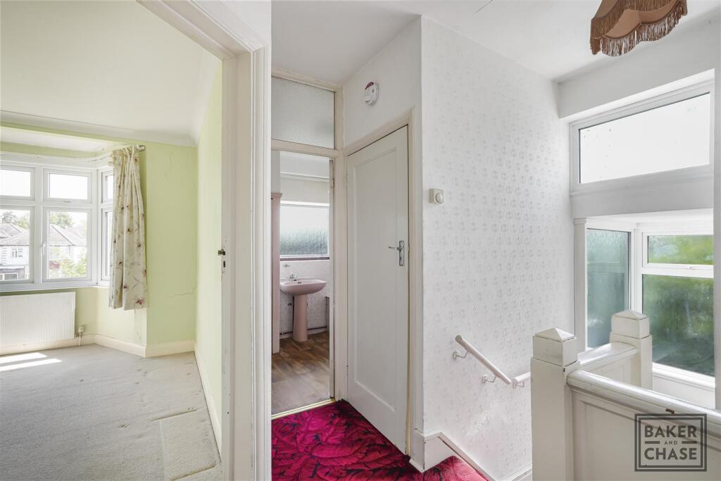 Split level first floor landing