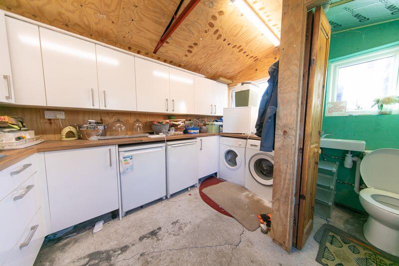 Utilities space and W.C.