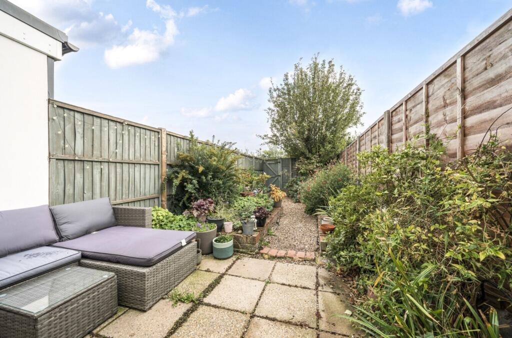 Rear garden