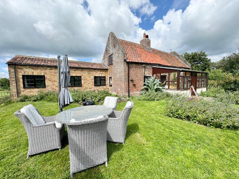 Seating to rear of house