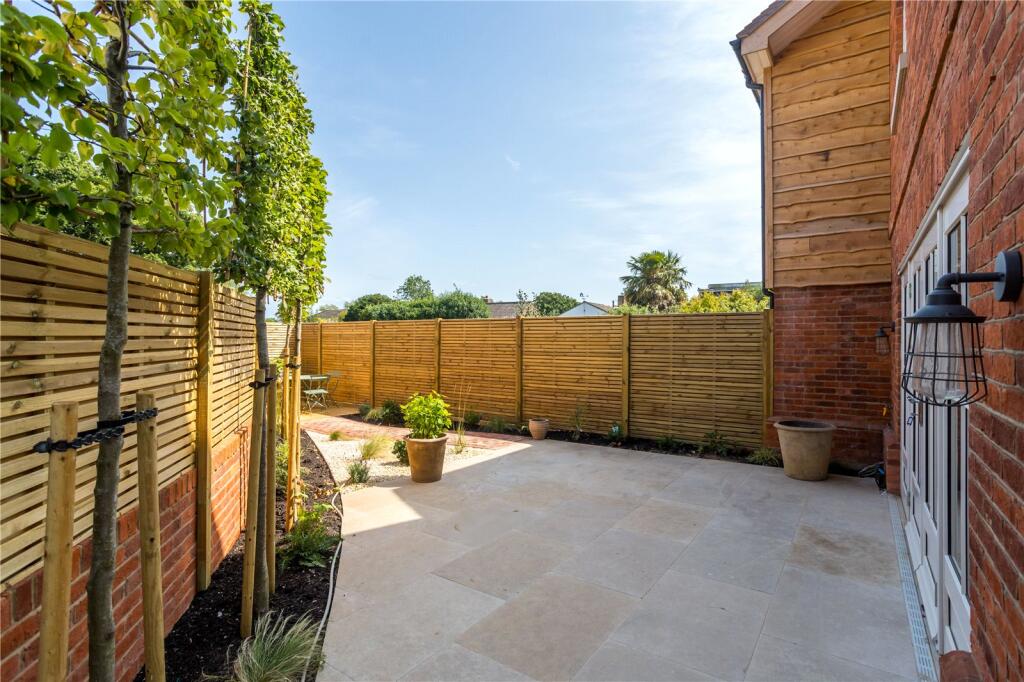 Rear Terrace