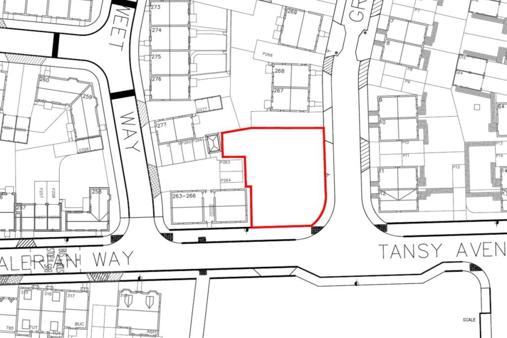 Land opposite Stotfold Library, Valerian Way, Stotfold, SG5 4NL