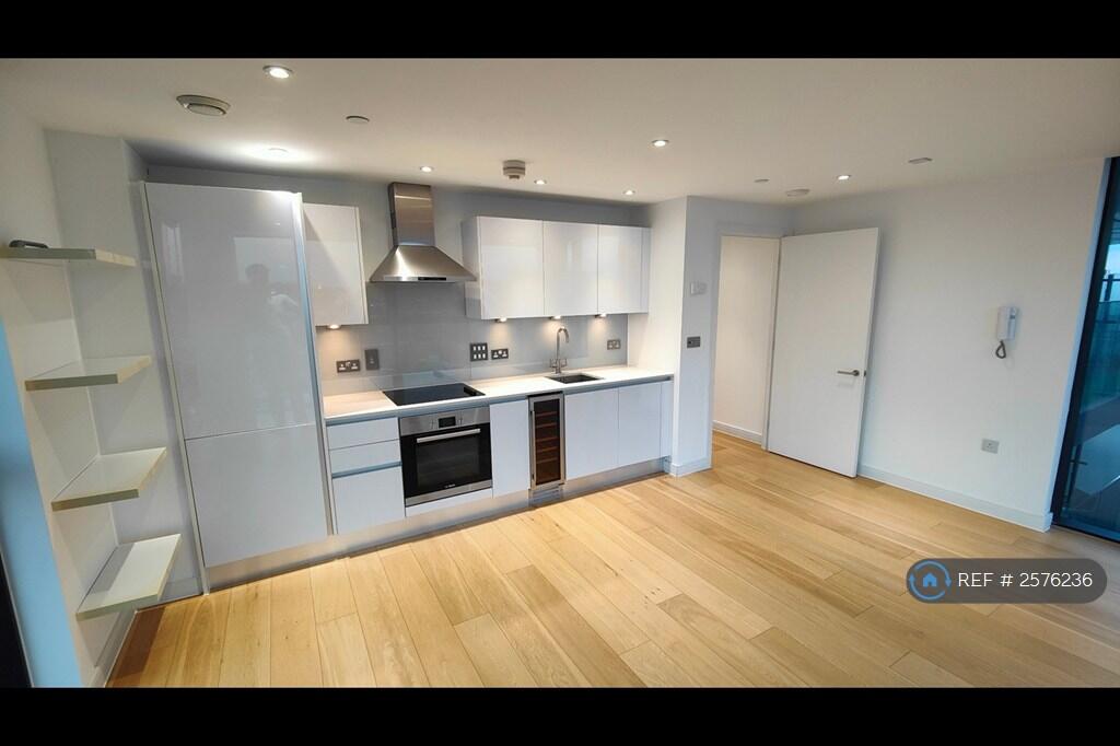 Kitchen Area With Wine Cooler