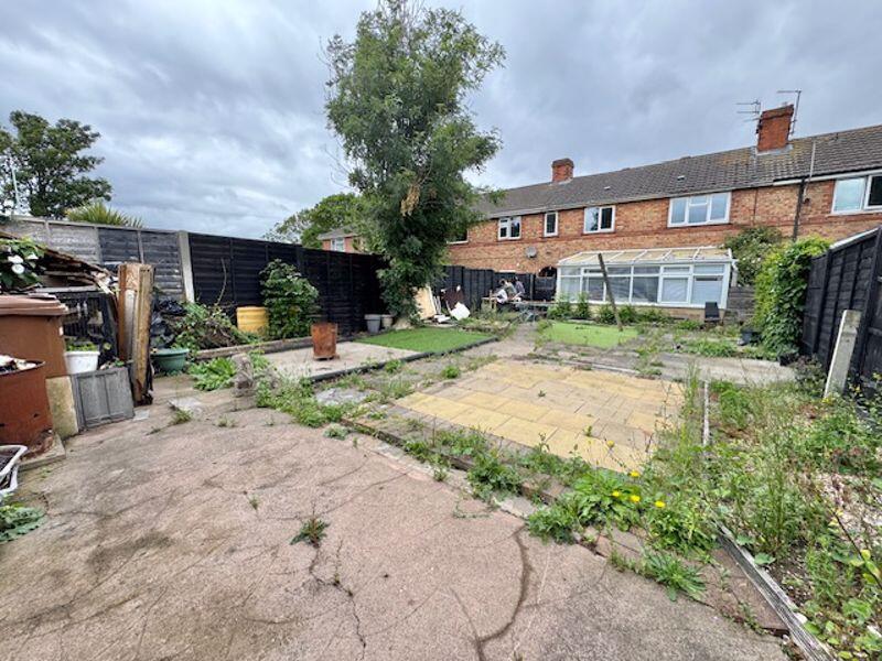 Rear garden