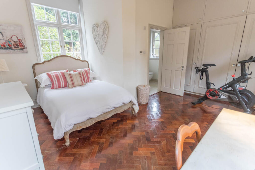 Bedroom 2 with huge wardrobes