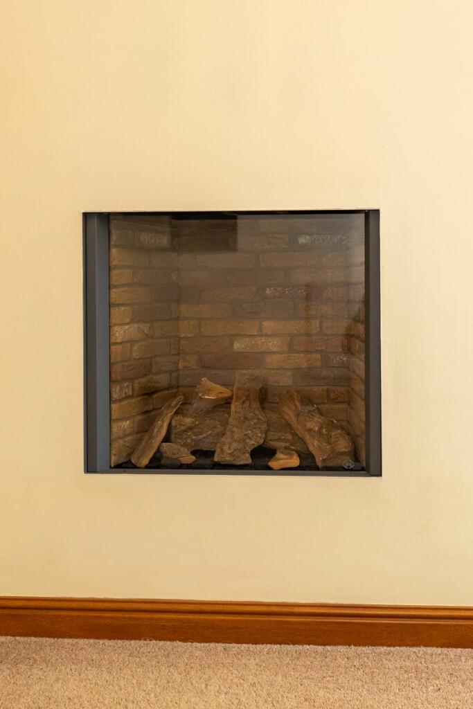 Feature fireplace