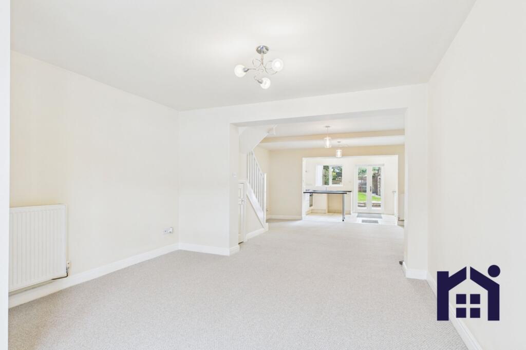 Open plan living space