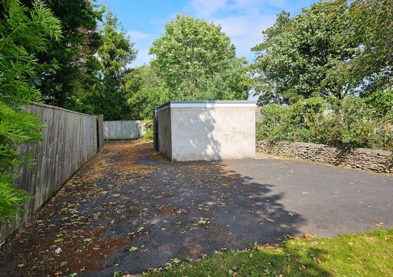 Garage and driveway