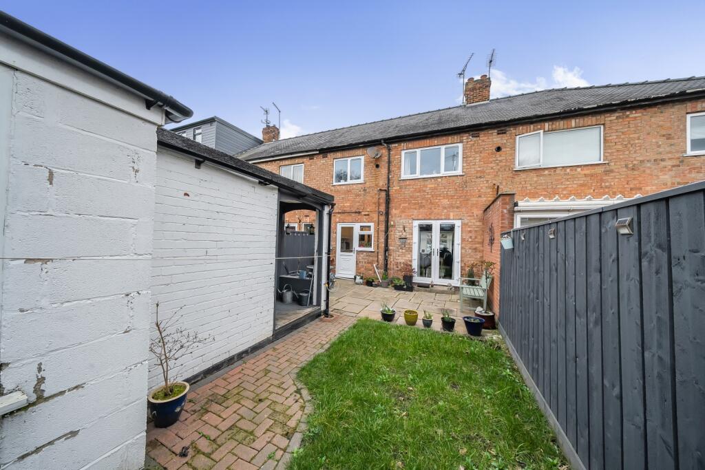 Rear garden