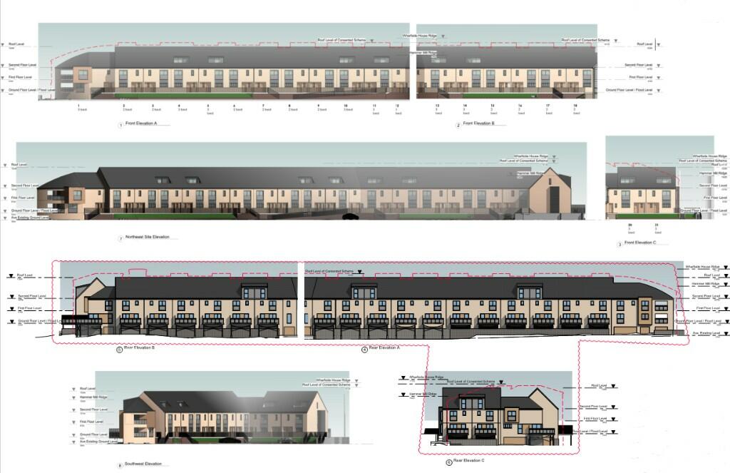 Proposed elevations