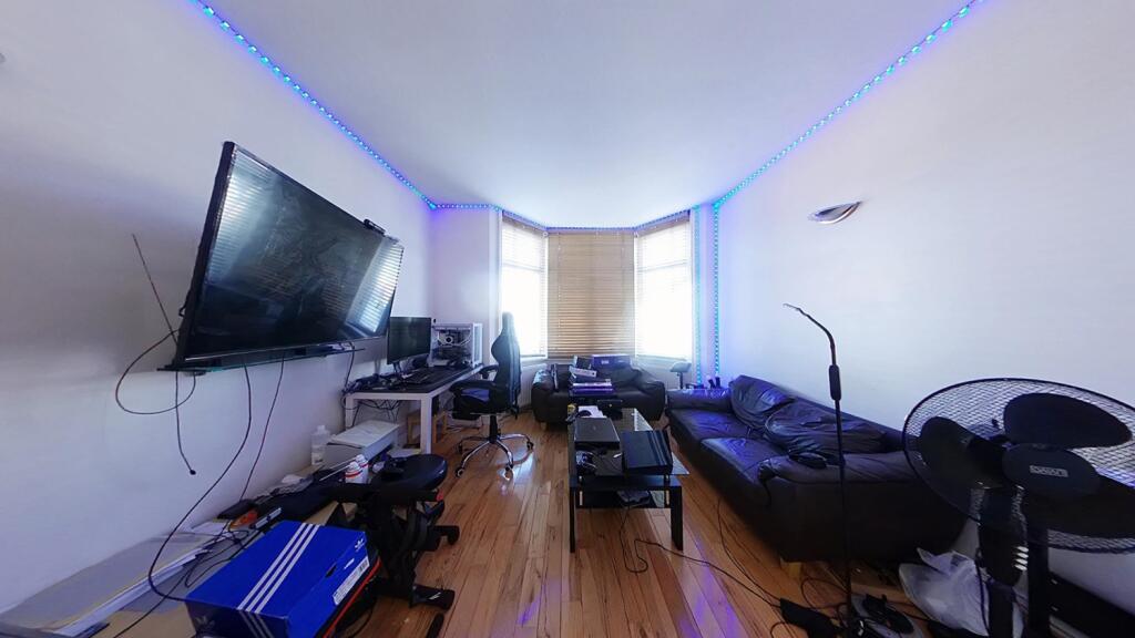 Flat 3 Open Plan Living Room