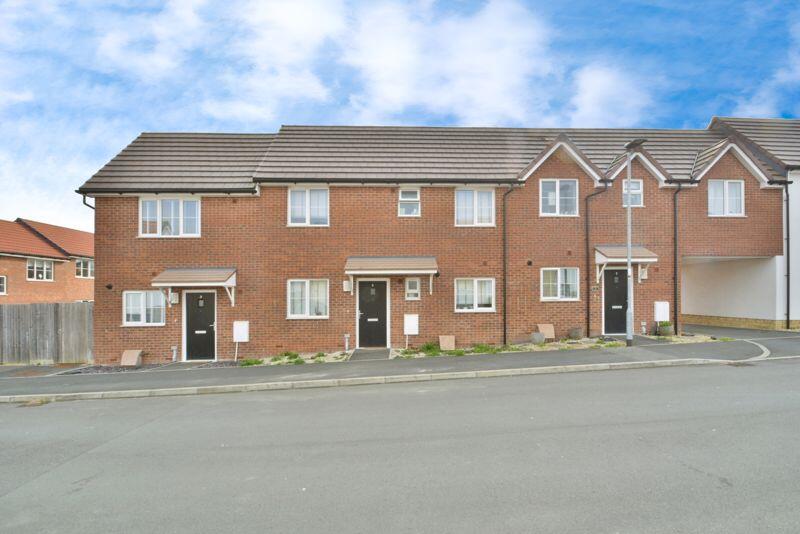 Head on view of house