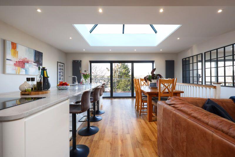 Kitchen/Dining/Living Space