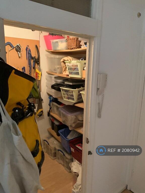 Spacious Shelved Box Room 1.8mx1.6m