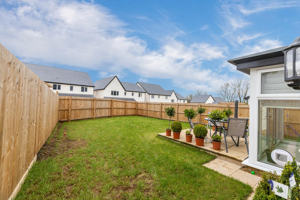 Rear garden
