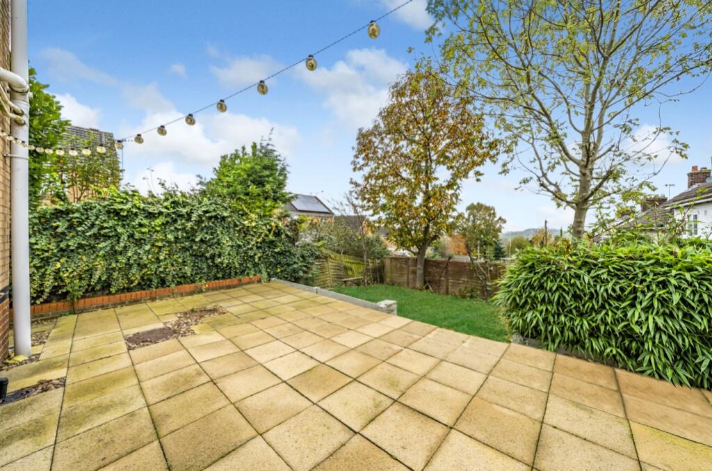 Flagged Patio