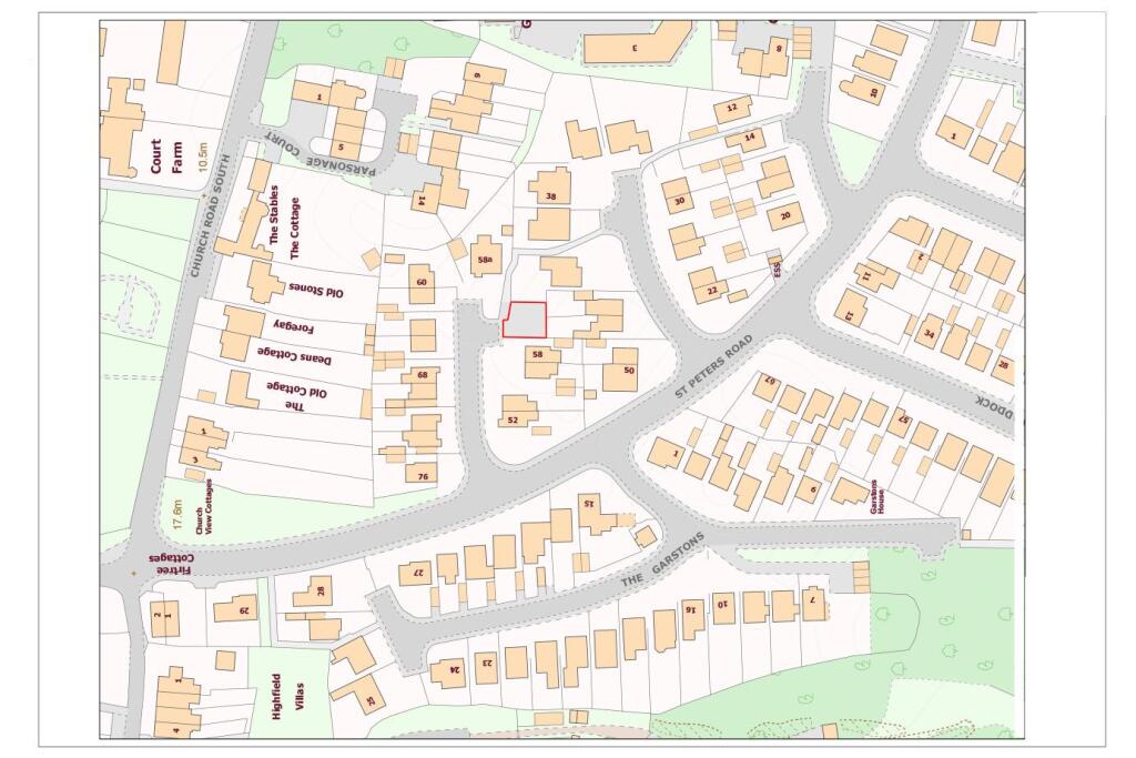 Land to the East of 58 St Peters Road, Portishead 
