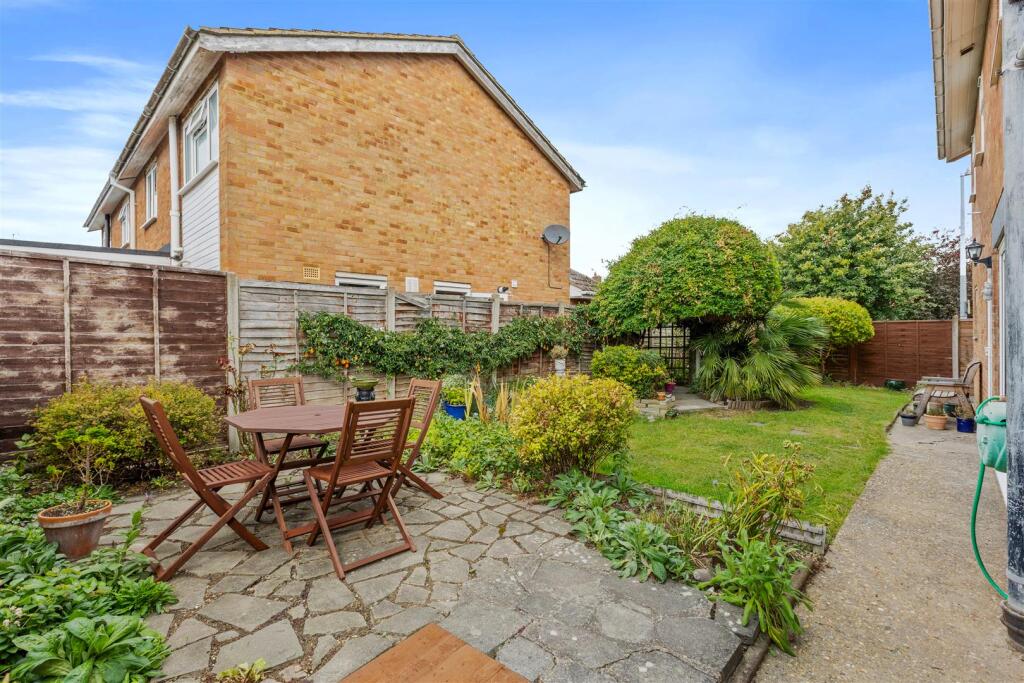 Rear garden