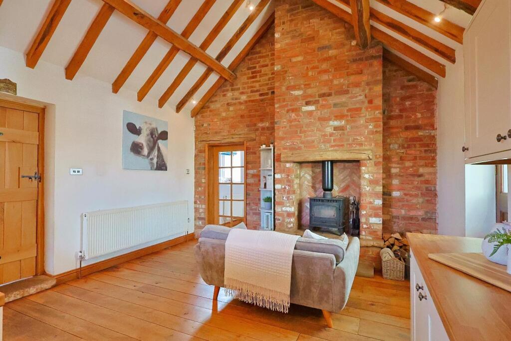 Log Burner and Seating Area