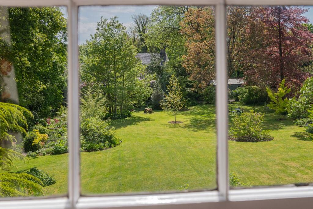 View from master bathroom