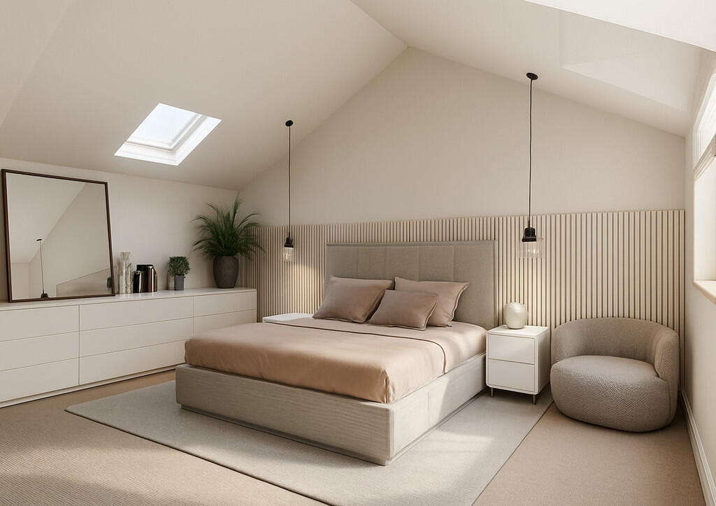 Plot 1 - bedroom