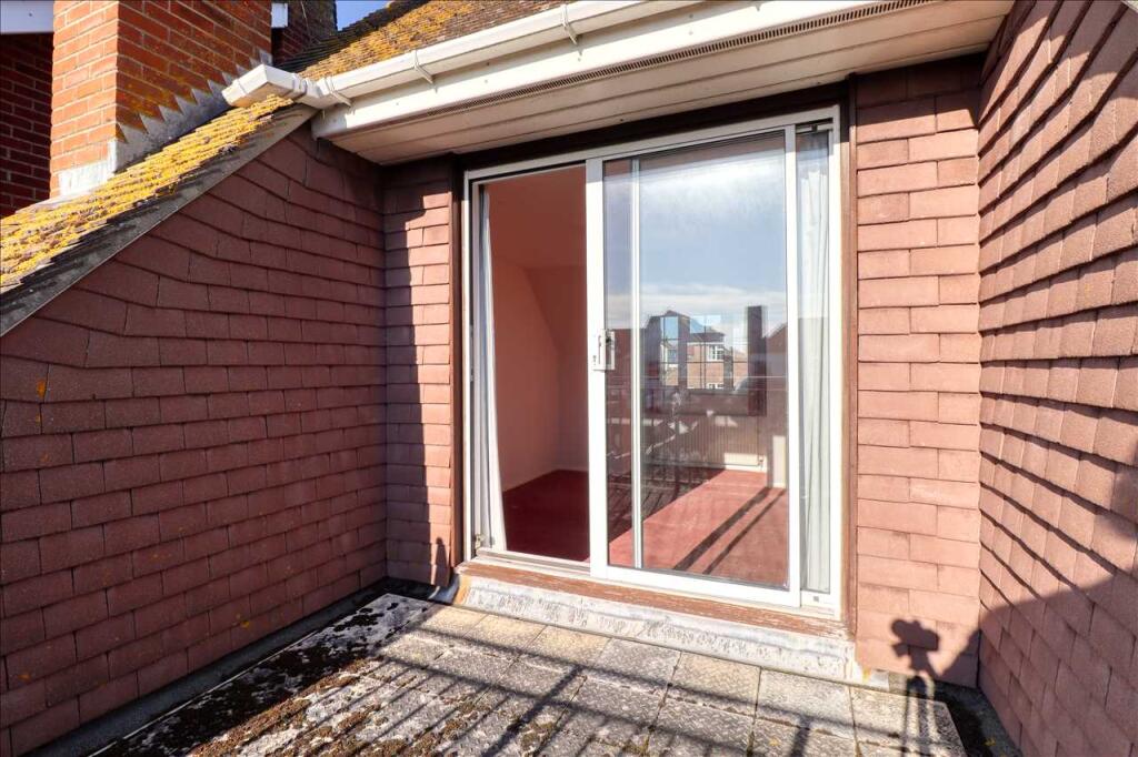 Terraced off Bedroom
