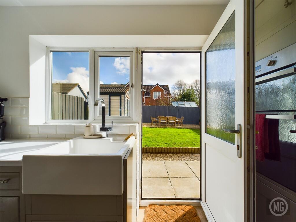 Kitchen leading into Garden