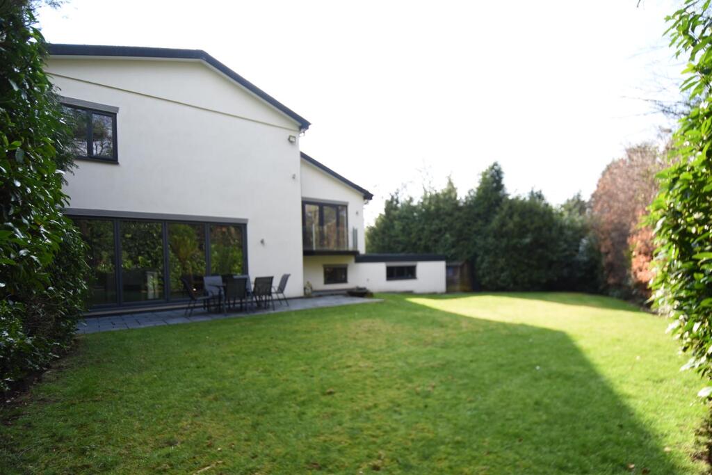 Rear garden