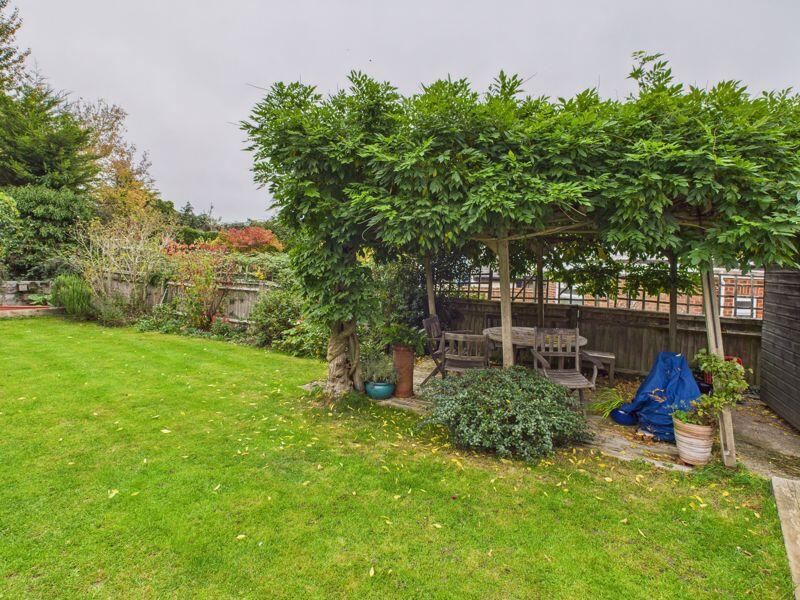Patio in the rear garden
