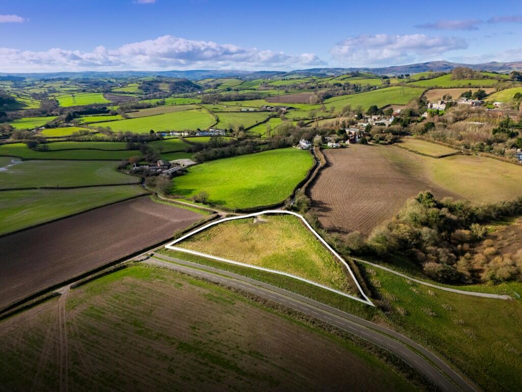 Aerial view of site