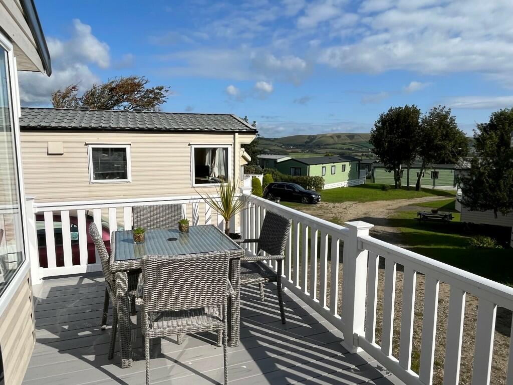 Deck &amp; hill view
