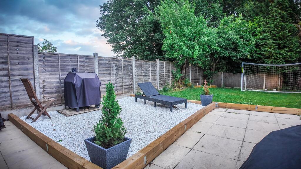 Rear Garden &amp; Patio Area