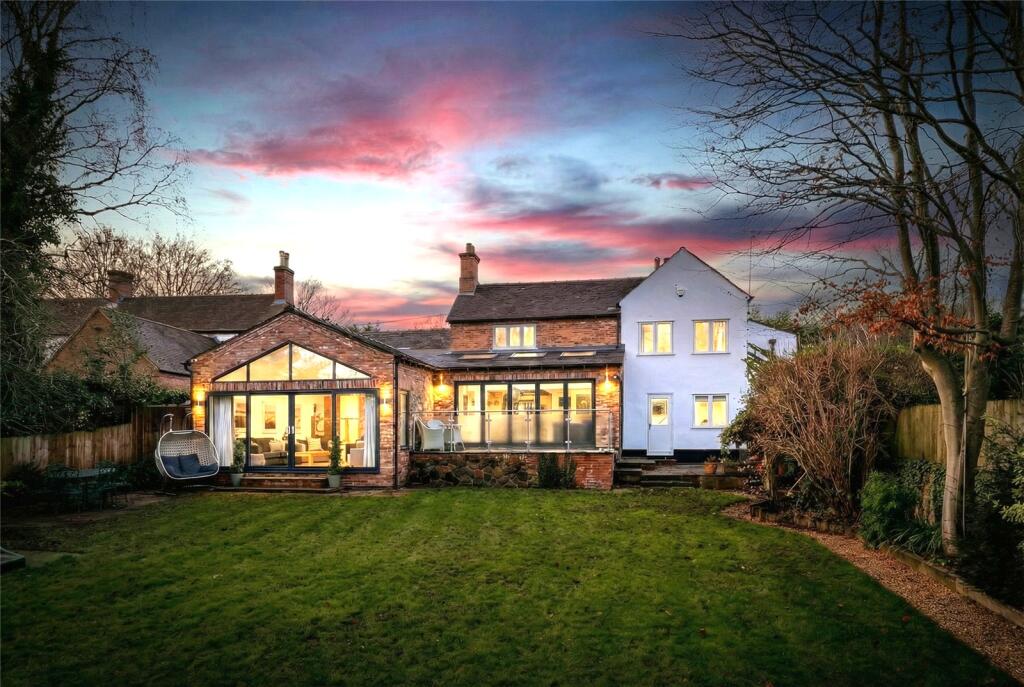 Dusk Rear Elevation