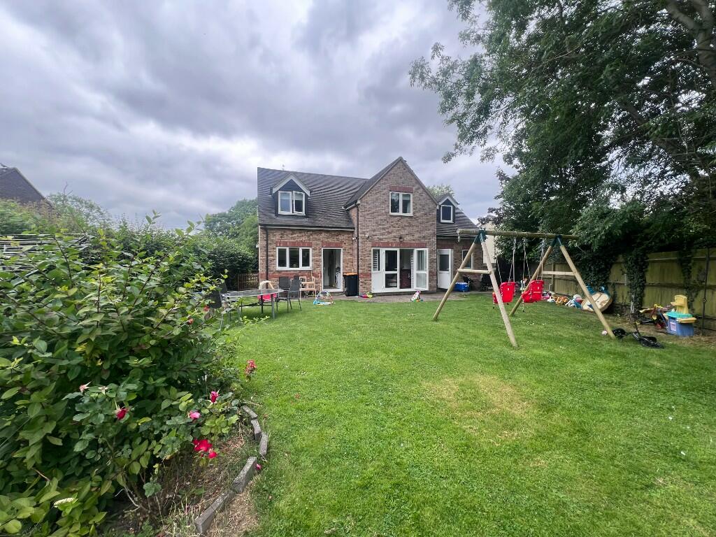 Rear garden. 