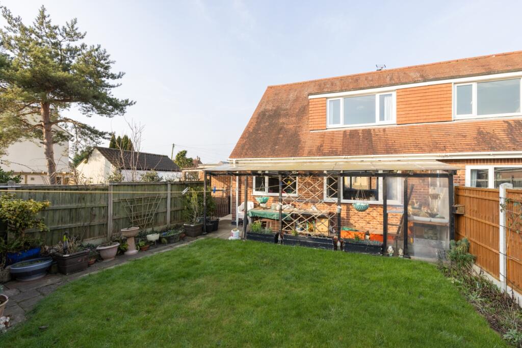 Rear Garden Facing House