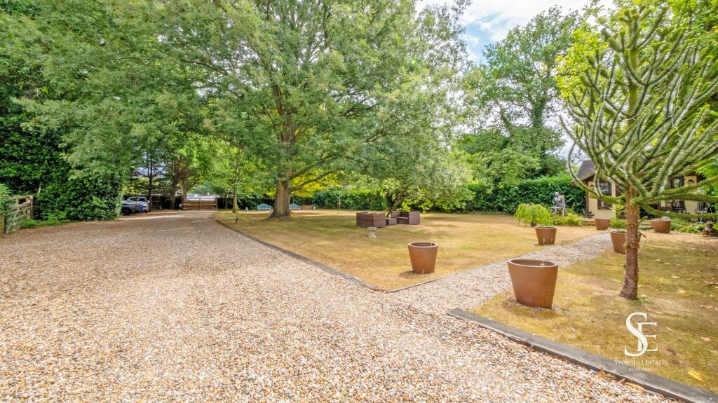 Driveway &amp; Front Orchard to Gate