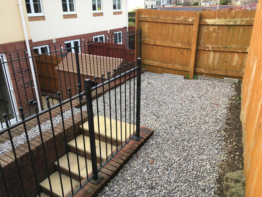 Rear garden