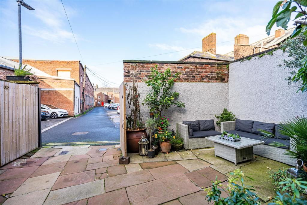 Rear Patio