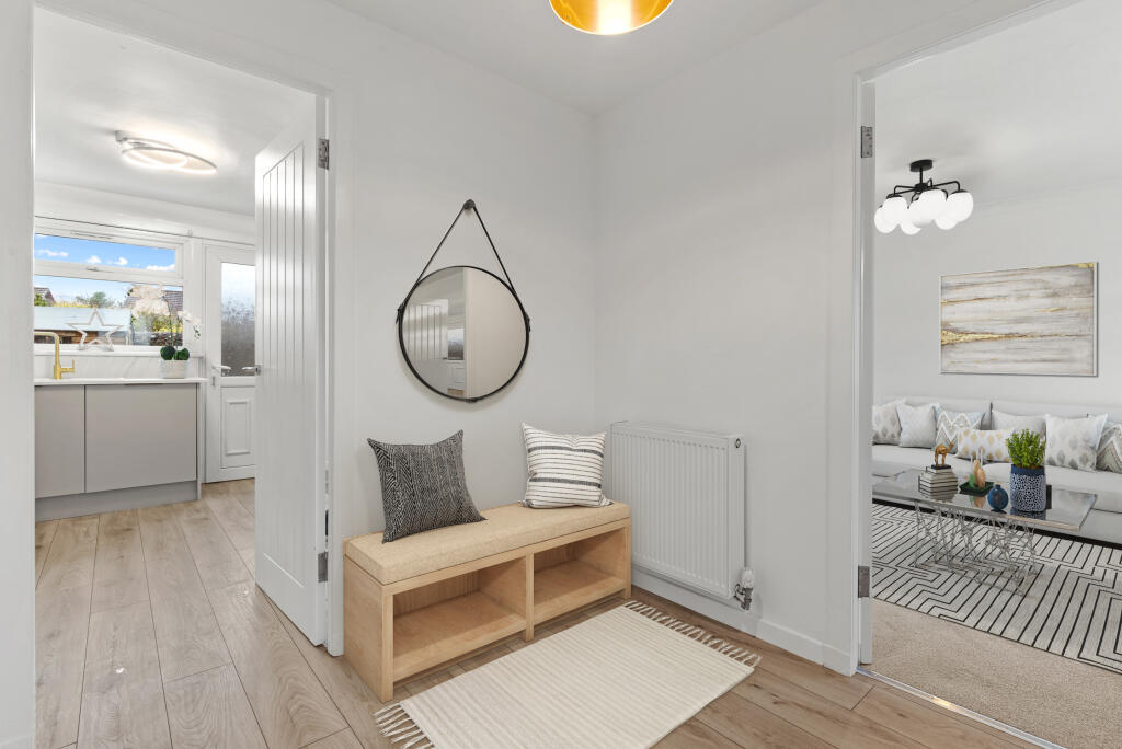Entrance Hallway - Virtually Staged