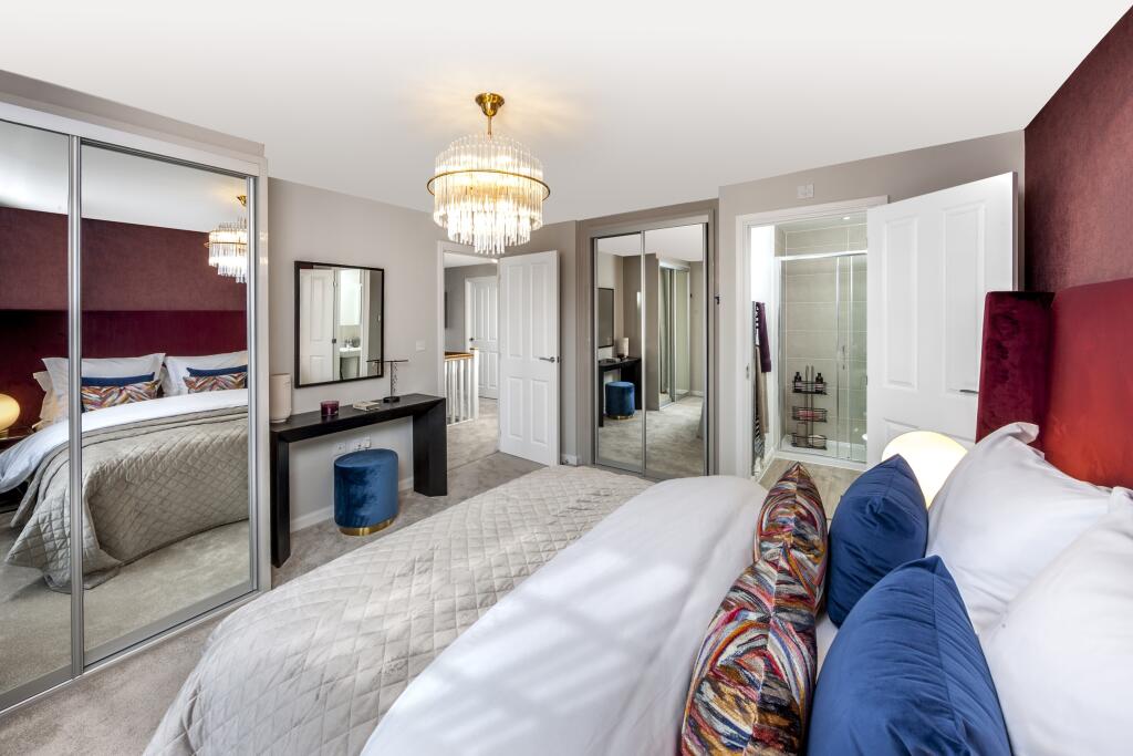 Main bedroom in a Holden