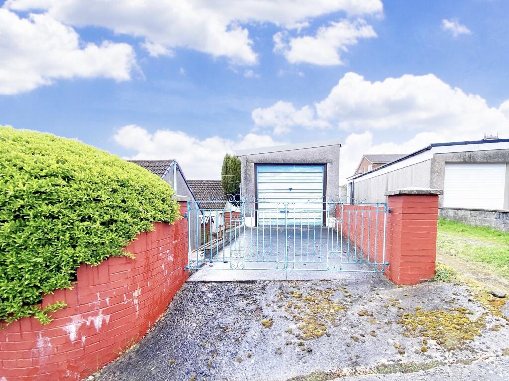 Driveway and garage