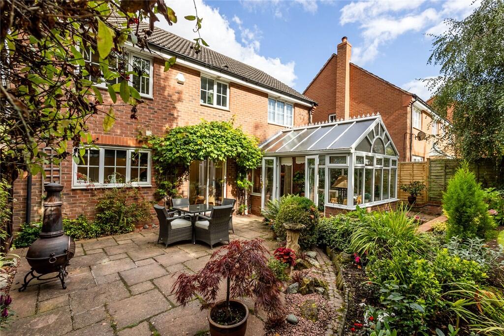 Rear Aspect Patio...