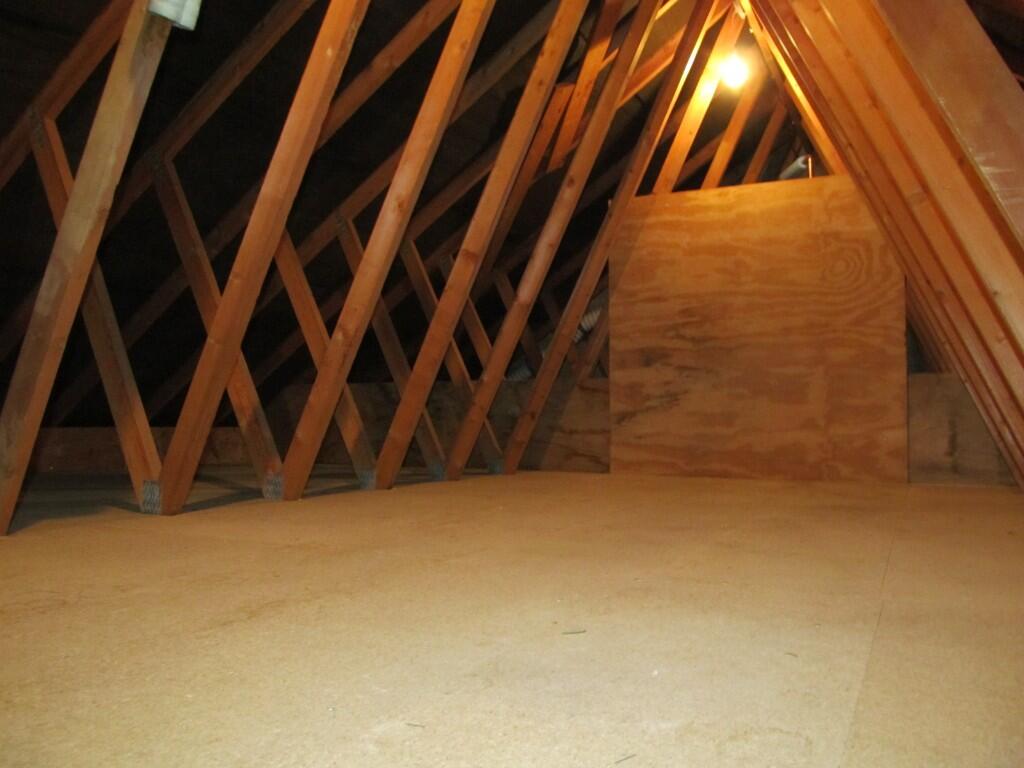 fully boarded loft