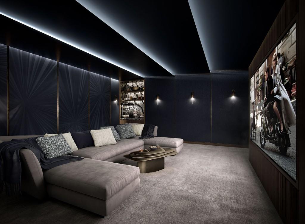 Cinema room CGI