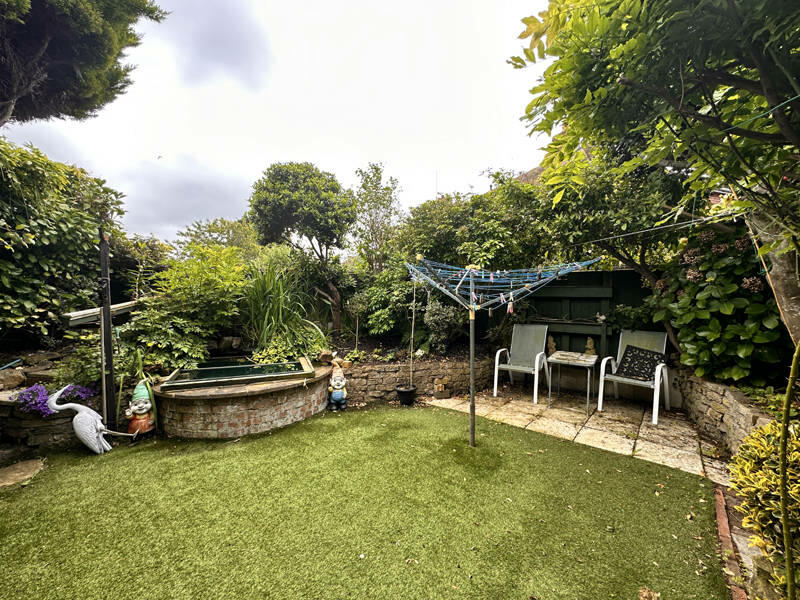Rear of Property