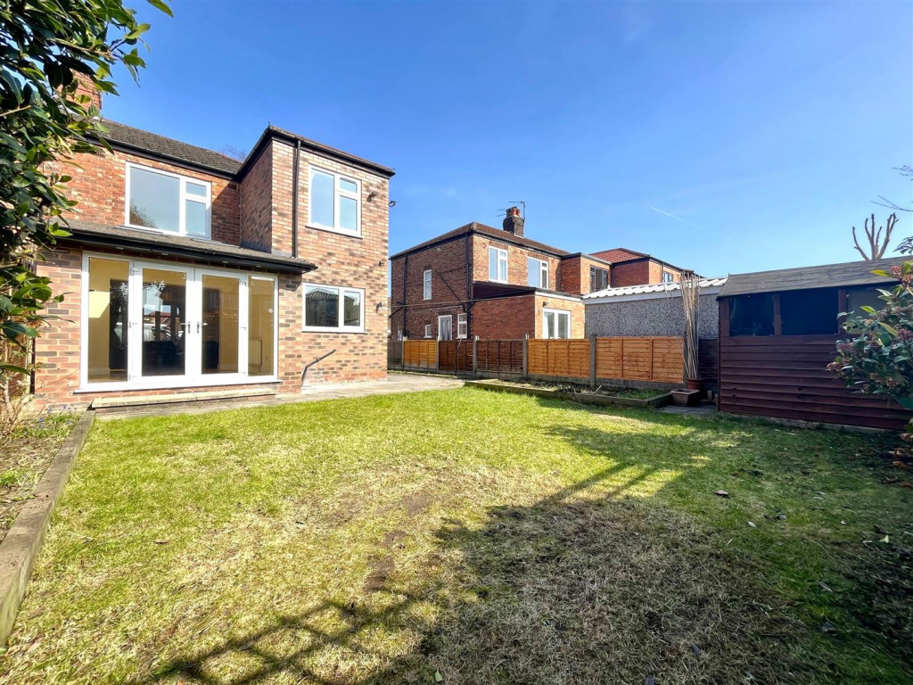 Rear of Property